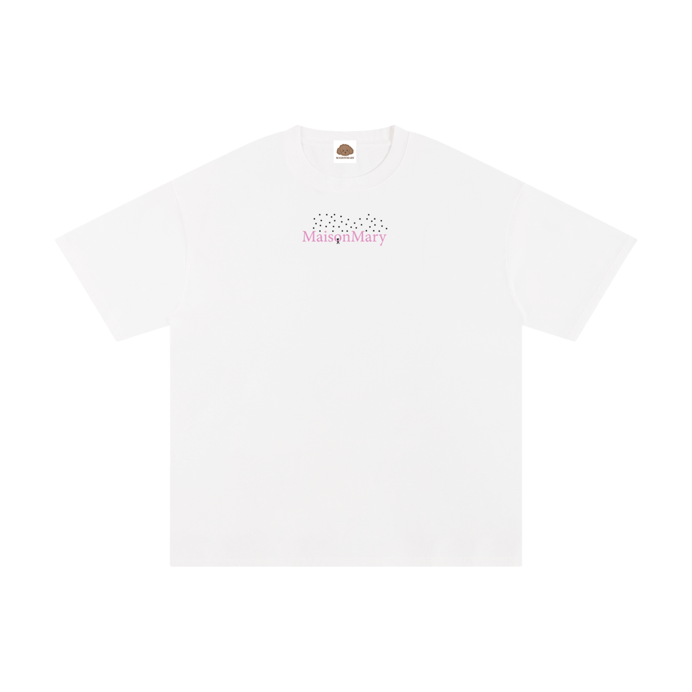 Poka Poo - Premium Tee in Cream