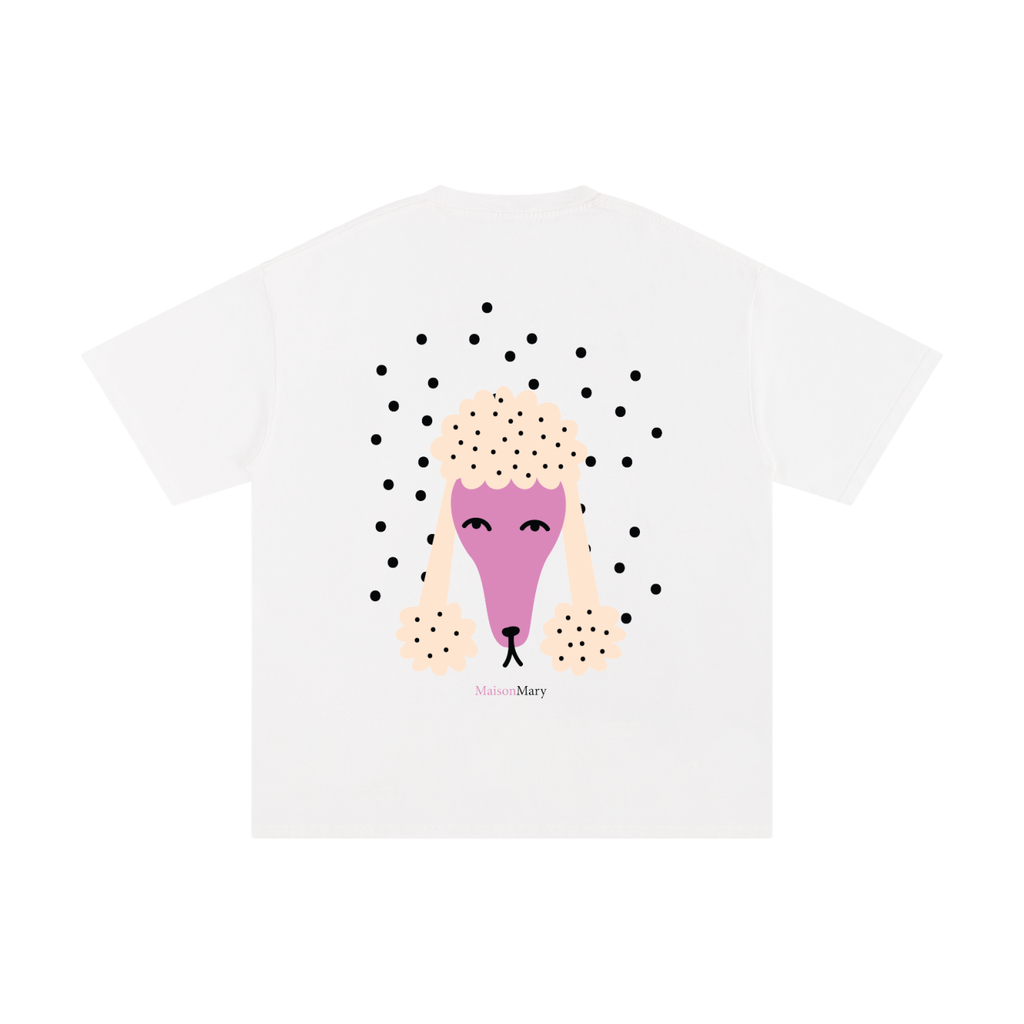 Poka Poo - Premium Tee in Cream
