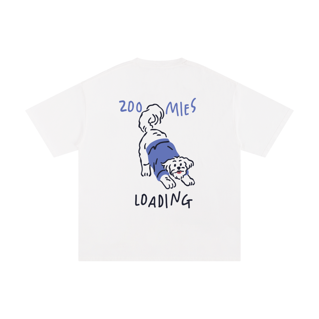 Zoomies - Premium Tee in Cream