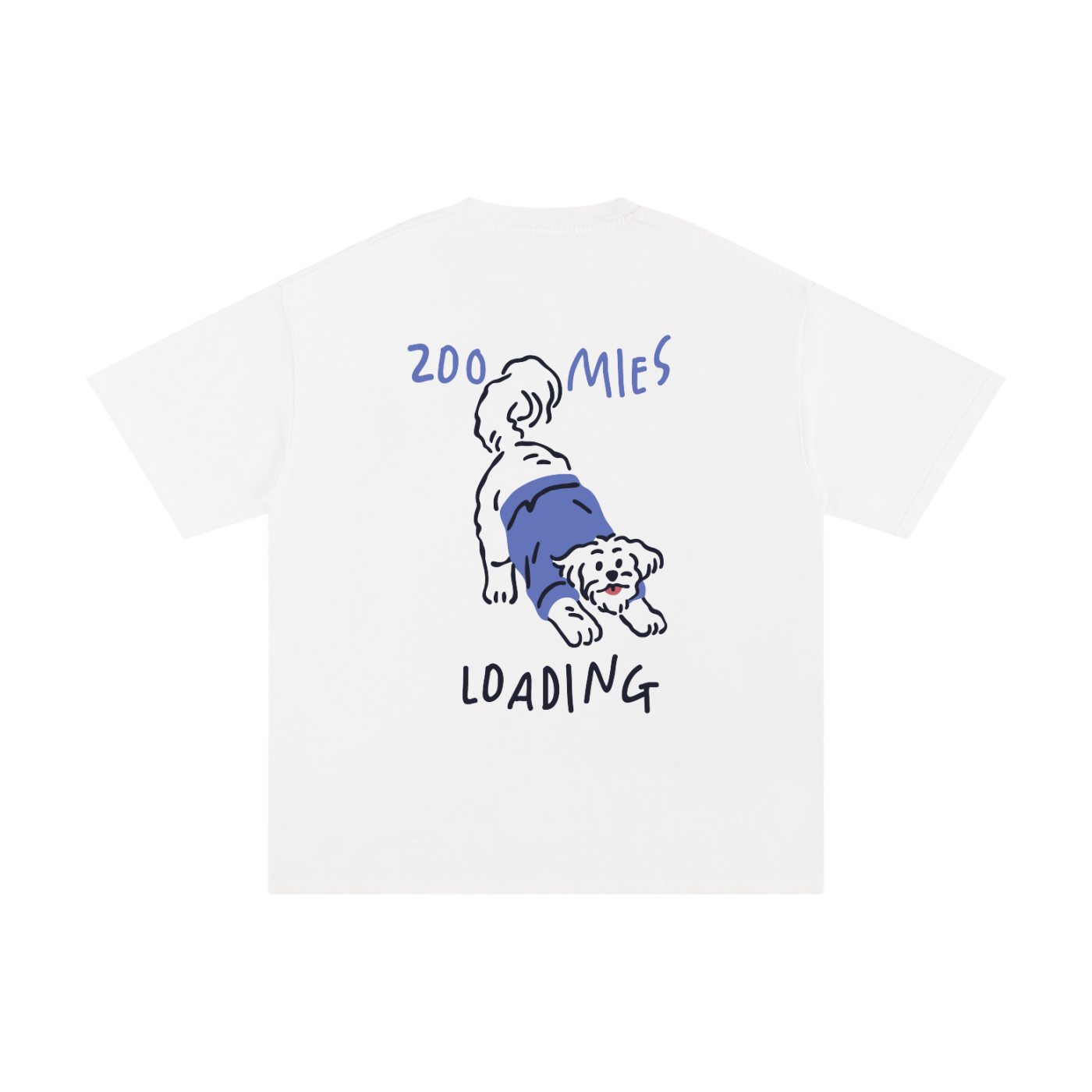 Zoomies - Premium Tee in Cream
