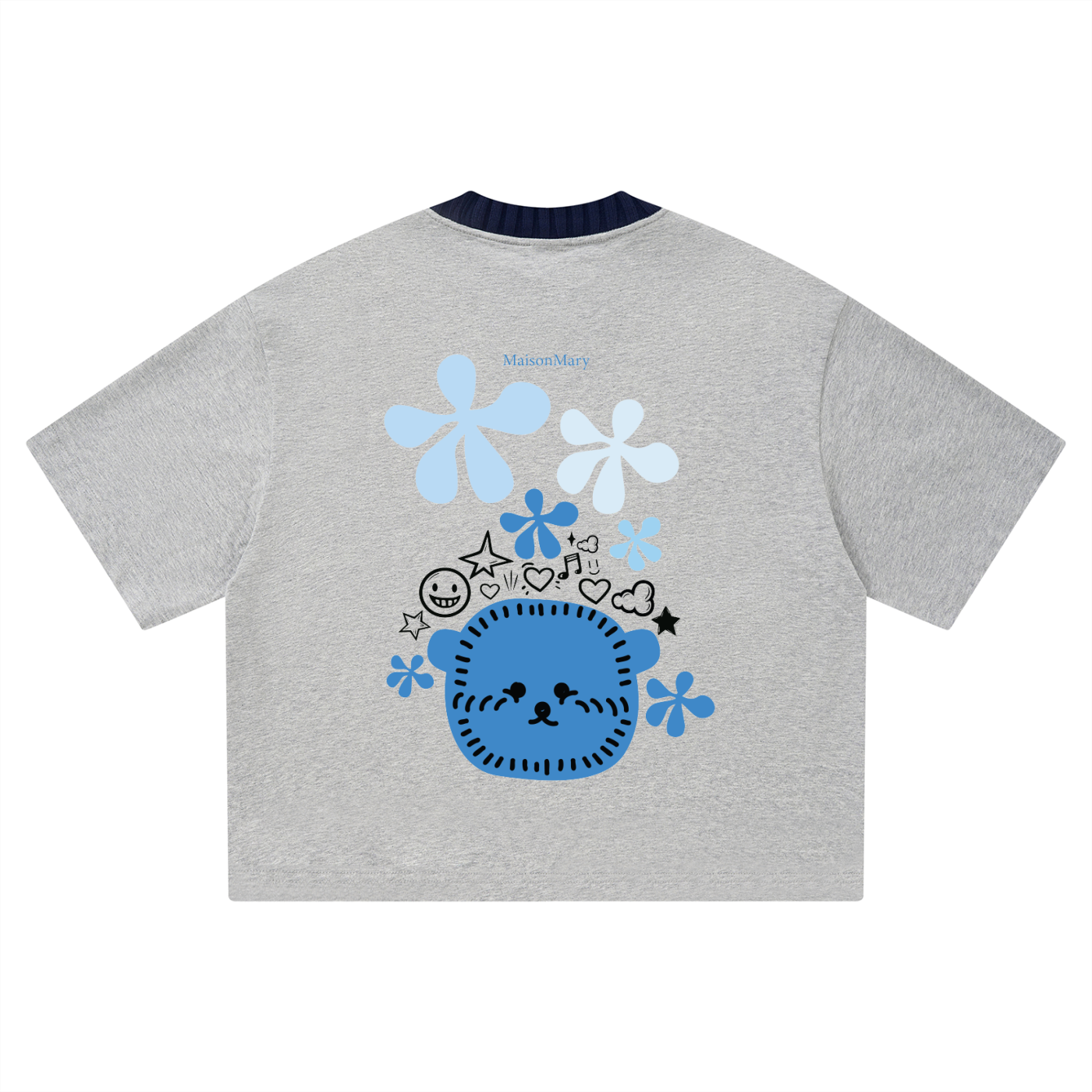 Blue Mood - Heavyweight Boxy T-Shirt